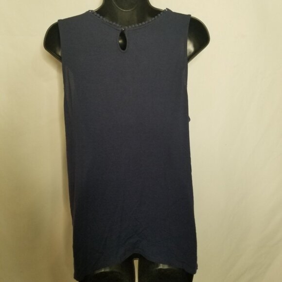 H M hi low tank top with lace detail - Picture 7 of 8